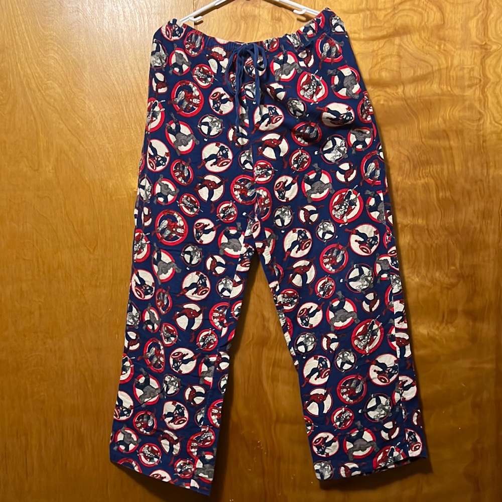 Marvel superhero fleece pajama pants